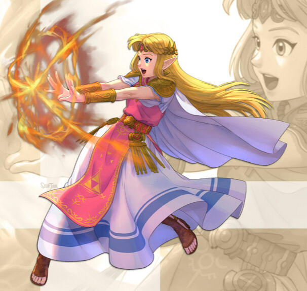 Princess Zelda SSBU Princess Zelda SSBU